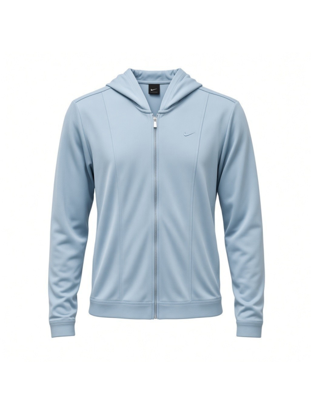 Nike Dri-FIT Girls Long-Sleeve Hoodie Full-Zip Yoga Lightweight Top Medium 8-10